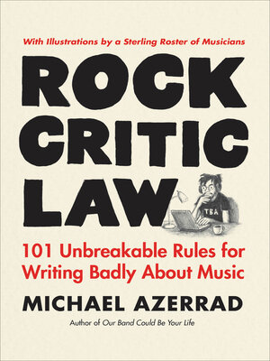 cover image of Rock Critic Law
